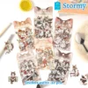 Stickers gatito 20 pcs