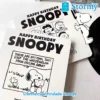 Libreta cuadriculada Snoopy
