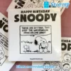 Libreta cuadriculada Snoopy1