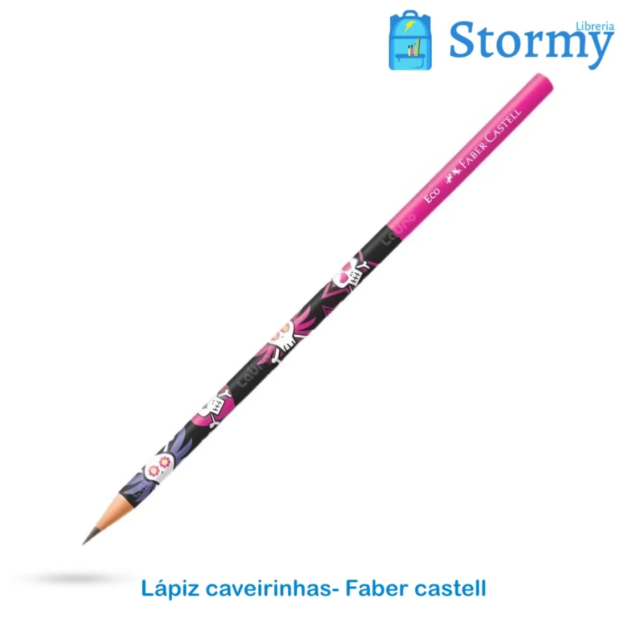 Lapiz caveirinhas faber castell