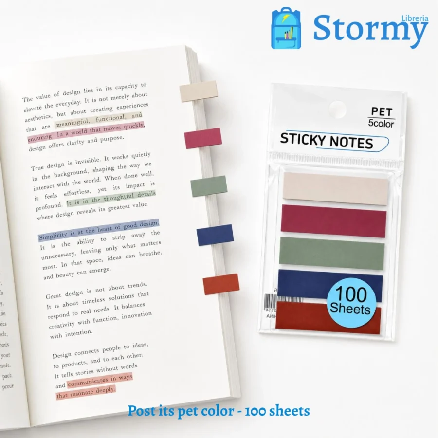 Post its pet color