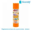 Pegamento en barra de 21 g con aroma artesco3