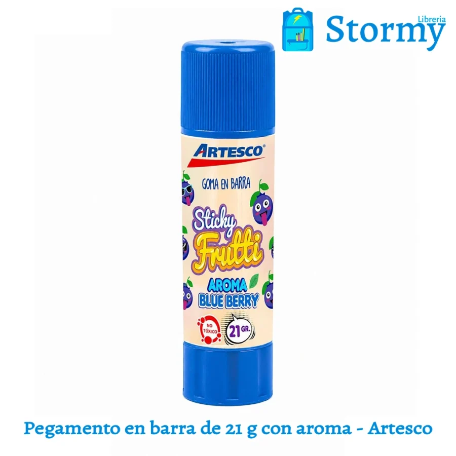 Pegamento en barra de 21 g con aroma artesco5