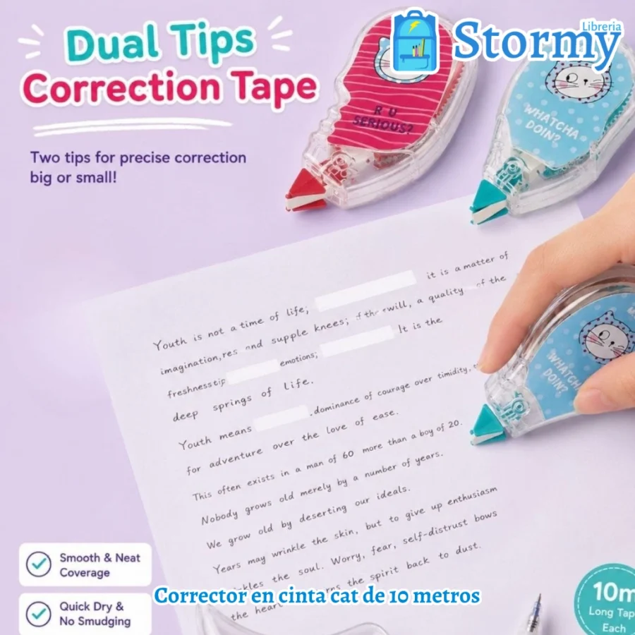 Corrector en cinta cat de 10 metros2