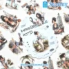 Stickers para journal dama4