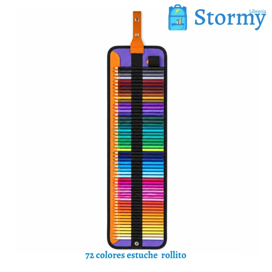 72 colores estuche rollito