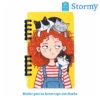 Binder post its lector tapa con diseño