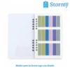 Binder post its lector tapa con diseño3