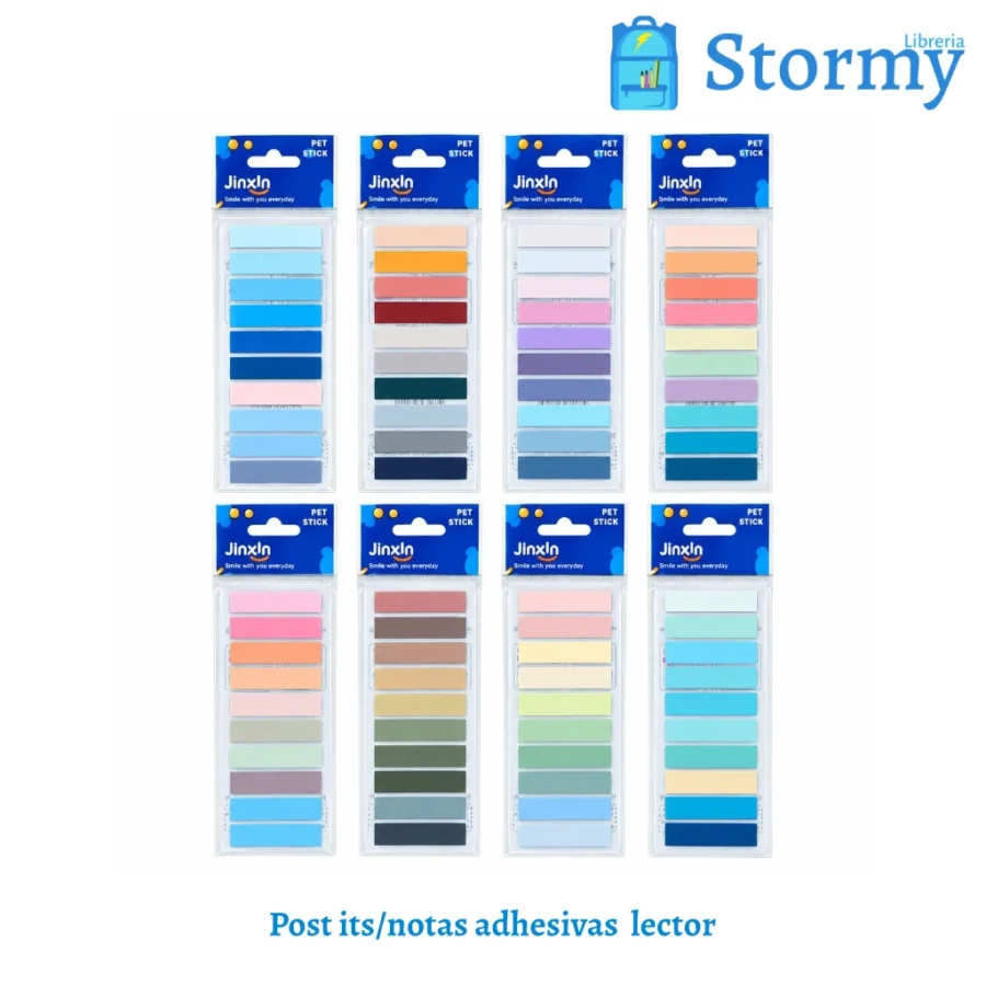 Post its notas adhesivas lector